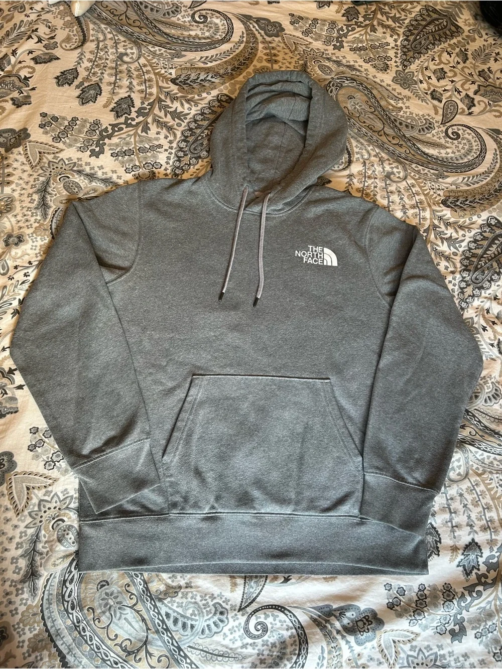 The North Face soft gray